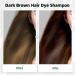 KAISASA Dark Brown Hair Dye Shampoo 3 in 1 for Gray Coverage - Herbal Ingredient Color Shampoo for Women & Men - Long Lasting 500ML - Buy Online on GoSupps.com