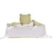 Tikiri cuddly blanket frog Gemba comfort blanket with teething aid made of natural rubber for babies and children from 0+ months 30cm