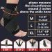Ankle Brace for Women & Men - Ankle Sleeve for Ankle & Arch Support With Adjustable Compression Strap - Ankle Support for Ligament Damage Sprained Weak Ankle Football Basketball Running sports M M Copper Black - Buy Online on GoSupps.com