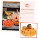 ifundom 2pcs halloween pumpkin pose outdoor faux plants car model home decoration glass collectible squat glass pumpkin funny halloween decorations Durable Pumpkins Ornament reward mini Orangex2pcs 13x10.5cmx2pcs - Buy Online on GoSupps.com