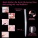 TOEDO 3XL Extra Long Square Nail Tips - 120PCS Full Cover Coffin Fake Nails Kit - Acrylic Press On Nails for Extension - 12 Sizes with Storage Box - Clear Square-Cut Design - Buy Online on GoSupps.com