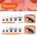 Yawamica DIY Eyelash Extensions Kit - 99Pcs Individual Cluster Eye Lashes - 8-16mm D Curl Wispy Lash Clusters - Easy At-Home Application - Buy Online on GoSupps.com