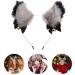 Healvian Fur Fox Cat Ear Headband Cat Ear Headband Party Hair Ears Headband Halloween Headbands Animal Ears Hair Accessories Animals Ears Headband for Cosplay Halloween Christmas Party Costume - Buy Online on GoSupps.com