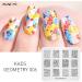 KADS 5pcs Nail Stamp Plates Set - Unique Irregular Geometry Patterns for Nails Art Stamping - Buy Online on GoSupps.com