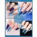 EBANKU 15PCS Blue Glitter Dip Powder Nail Starter Kit with Essential Tools for French Manicure DIY - Base/Top Coat, Activator, Brush Saver System - Buy Online on GoSupps.com