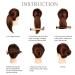 8-Piece Magic Hair Dutt Maker Set - French Twist Bun Maker & Hair Accessories for Women & Children - Brown Hell Brown Dark Brown Blond - Buy Online on GoSupps.com