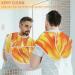 Abstract Flame Beard Bib Apron - Best Beard Hair Catcher for Men | Perfect Gift for Dad Husband | Father's Day Anniversary Christmas - Buy Online on GoSupps.com