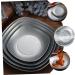 HOMSFOU 3pcs Square Snack Plate Soy Dish Ceramic Plates Soy Sauce Plates Oyster Dishes Sauce Seasoning Dish Small Plates Small Sauce Cups Square Plates Spices Dishes Stainless re-usable As Shownx3pcs 9.5X9.5CMx3pcs - Buy Online on GoSupps.com