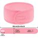 Whaline 4 PCS Pink Spa Headband Set for Sport, Yoga, Shower - Stretch Terry Cloth Hair Band - Buy Online on GoSupps.com