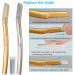 Stainless Steel Dermaplaning Tool Set for Women - Facial Razor & Eyebrow Trimmer for Hair Removal (Set of 2) - Buy Online on GoSupps.com