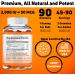 SHIFAA NUTRITION Vegetarian Vitamin D3 Gummies | 2000IU/1000IU | Halal, Non-GMO, Gluten-Free | Supports Bones, Muscles, Immune System | Adults & Kids - Buy Online on GoSupps.com