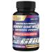 Organic Cadane Horny Goat Weed Supplement - 7in1 Blended with VIT C Ashwagandha Root L-Arginine & More - 90 Capsules