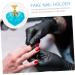 Mikinona 4 Sets Nail Holder Nail Stand Nail Tip Holders Nail Art Base Nail Art Tool Nail Tip Display Stand Nail Art Stand Nail Display Stand Nail Practice Stand Tool for Nail Art - Buy Online on GoSupps.com