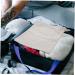 WOONEKY Hair Dryer Storage Bag Canvas Hair Dryer Organizer Bags for Travel Curling Iron Fabric Miss Modeling 33x30cm Light Grey - Buy Online on GoSupps.com