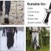 2pcs Ice Cane Tip Attachment Heavy Duty Metal Cane Tips for Snow Anti-Slip Crutch Ice Tips Spike Feet 5-Prong Replacement Cane Ice Grip Accessories for Walking Sticks Winter - Buy Online on GoSupps.com