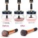 DOTSOG Electric Makeup Brush Cleaner & Dryer Set | Automatic Spinner Machine with 50ml Cleaning Soap & Silicone Bowl (Black) - Buy Online on GoSupps.com