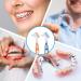 Denture Brushes 2 Pack - Portable Double-Sided Cleaning Brushes for Effective Denture Care - Buy Online on GoSupps.com