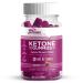 Real Ketones Exogenous Keto Gummies with D BHB Keto Diet Support and Energy Boost, Berry Flavor, 30 Servings