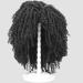 Wig Stand Set - 2 PCS Portable 14.1 Inches Plastic Wig Holder for Drying and Styling - White - Buy Online on GoSupps.com