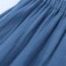 AYIYO Baby Linen Pants 2Pcs Set, Elastic Waist Harem Bloomers, 9-12 Months, Blue+Khaki - Buy Online on GoSupps.com