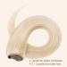 TESS Blonde Real Human Hair Extensions Clip in - 14 Inch 60g Clip in Hair Extensions - 8 Pieces Clip in Hair Extensions - (Ash Blonde & Bleach Blonde) - Buy Online on GoSupps.com