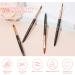 LEDSUUEI Acrylic Nail Brush Set - 4pcs Kolinsky Brushes for Acrylic Powder - Durable Brush for Beginners - D-BLACK - Buy Online on GoSupps.com