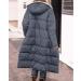 Hanxiulin Women's Oversized Fleece Plush Jacket - Warm Casual Hooded Winter Sweater in Gray - Buy Online on GoSupps.com