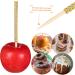 Zerodeko 1 Set Apple Stick Cake Lollipop Sticks Candy Skewers Festival Fruit Picks Stocking Stuffer Candy Dessert Sticks Halloween Candy Wrappers Shiny Candy Picks Chocolate Delicate Wood - Buy Online on GoSupps.com