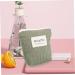 HAPINARY Sanitary Napkin Storage Bag - Vintage Handbags Organizer | Cotton Green Period Pouch & Holder for Outdoor Hygiene - Buy Online on GoSupps.com