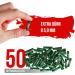 Buy Mari & Juan 50 Activated Carbon Slim Filters - 5.9mm Coconut-Based Low Smoke - 50 Pieces in Green for International Shipping - Buy Online on GoSupps.com