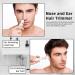 Rechargeable Cordless Nose Hair Trimmer with Dual Edge Blades - LED Light for Easy Painless Trimming - For Men and Women (White) - Buy Online on GoSupps.com