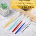 Honeydak 400 Pack Individually Wrapped Disposable Toothbrushes - Soft Bristle Colorful Toothbrush Set for Adults and Kids - Single Use Travel Toiletries - Buy Online on GoSupps.com