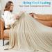 Guohaoi Cooling Blanket - King Size (90x108) | Absorbs Heat for Hot Sleepers | Oeko-Tex Certified Cool Fiber | Breathable & Comfortable All-Season Blanket | Beige - 90x108 - Buy Online on GoSupps.com