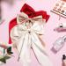 12 Pcs Large Hair Bows for Girls - French Style Barrette Clips in Soft Satin - 12 Colors - Buy Online on GoSupps.com