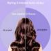 Automatic Curling Iron 1.25" - Professional Rotating Hair Curler for Effortless Waves & Beach Curls - Dual Voltage Fast Heating - Bluish Violet - Buy Online on GoSupps.com