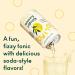 OLIPOP Ginger Lemon Sparkling Tonic - Prebiotic Soft Drink with 9g Plant Fiber, Digestive Health Support, Caffeine-Free, Low Calorie, Low Sugar - 12 oz, 12-Pack - Buy Online on GoSupps.com