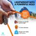 High Strength 10.5mm Static Rock Climbing Rope - 32 Feet - UIAA Certified - Heavy Duty Mountaineering Gear in Orange - Buy Online on GoSupps.com