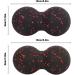 2-Pack Peanut Massage Balls for Muscle Relief & Fascia Stretching - Red Black Pink White Blue - Buy Online on GoSupps.com