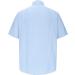 Men's Short Sleeve Striped Revers Hawaii Shirt - Casual Light Blue Summer Shirt with Pocket | Rosennie 3XL - Buy Online on GoSupps.com