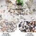 VGOODALL 900g Mixed Colour Gravel Pebbles - 2LB Natural Decorative Pebbles for Succulents, Vases, Aquariums & Outdoor Decor - Buy Online on GoSupps.com