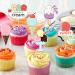 Blumomon 36Pcs Summer Ice Cream Cupcake Decorations Baby Shower Summer Theme Birthday Party Cake Decorations Summer-36 - Buy Online on GoSupps.com
