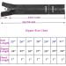 3 PCS 26 Black Separating Zippers - DIY Craft Zipper Replacement Kit for Coats, Jackets, and Clothes - Assorted Lengths - Sewing Supplies - Buy Online on GoSupps.com
