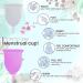 2pcs Menstrual Cup + 2IN1 450ml Perineal Douche & Bidet | Portable and Waterproof - Buy Online on GoSupps.com