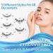 EARLLER Natural Magnetic Eyelashes Kit - 5 Pairs Short Small Magnetic Lashes with Waterproof Strong Magnetic Eyeliner - Easy to Apply & Remove - Natural Looking - Includes 2 Tubes of Liner & 1 Brush - Buy Online on GoSupps.com