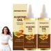 Huile d'amande pour les cheveux et la peau hydratant naturel pour le visage le corps et les ongles huile hydratante pour peaux s ches anti- ge et massage corporel non grasse (2pcs)