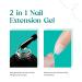 Beetles Easy Gel Tips Nail Extension Kit - 2-in-1 Glue Gel Base, Medium Almond Nails & UV LED Lamp - Buy Online on GoSupps.com