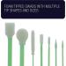 U.S. Art Supply Alcohol Ink Blending Swabs - Foam Tip Brushes for Mixing, Blending, and Lift Ink on Yupo Paper and Craft Mediums - Buy Online on GoSupps.com
