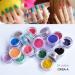 24-Color 3D Flocking Velvet Powder for Nail Art Decoration - 2.5ml Boxes | Glitter Flocking Powder - Buy Online on GoSupps.com