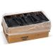 1000 Black Medium Weight Disposable Forks - Bulk Pack for Events and Parties - Buy Online on GoSupps.com