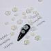 Nails Art Accessories Glitter Stones Manicures DIY Nail Art Decorations Aurora/White/Mix Color Camellia 3D Resin(02) - Buy Online on GoSupps.com